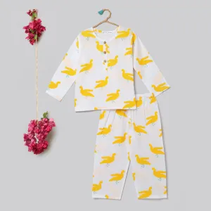 A Flock of Ducks Kurta Pyjama Set