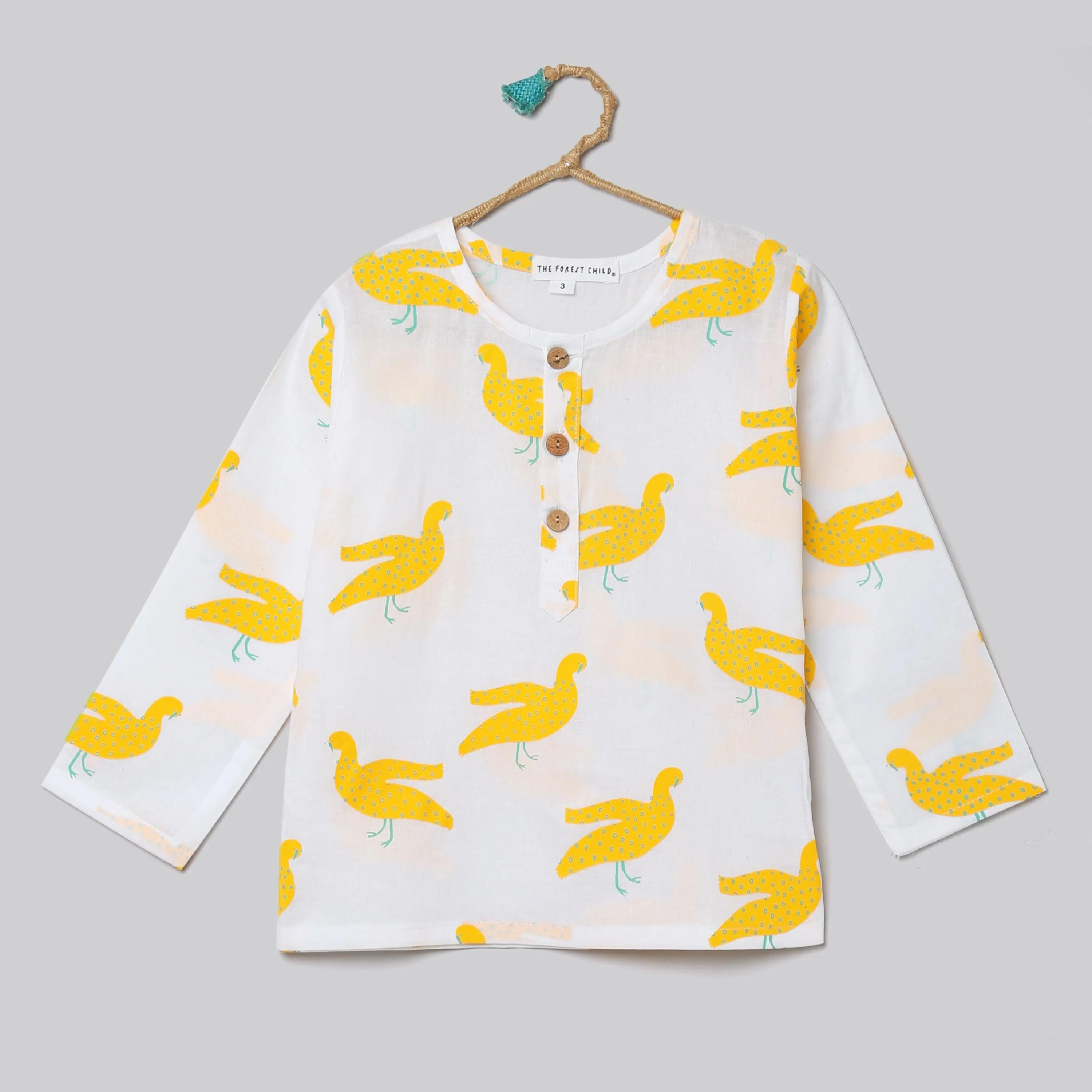 A Flock of Ducks Kurta Pyjama Set