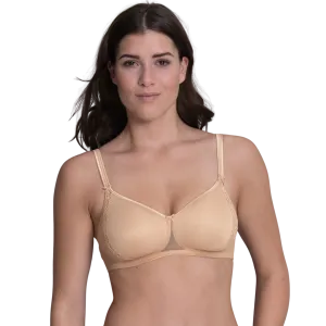 Anita Rosa Faia Lace Rose Wireless Contour Bra, Desert