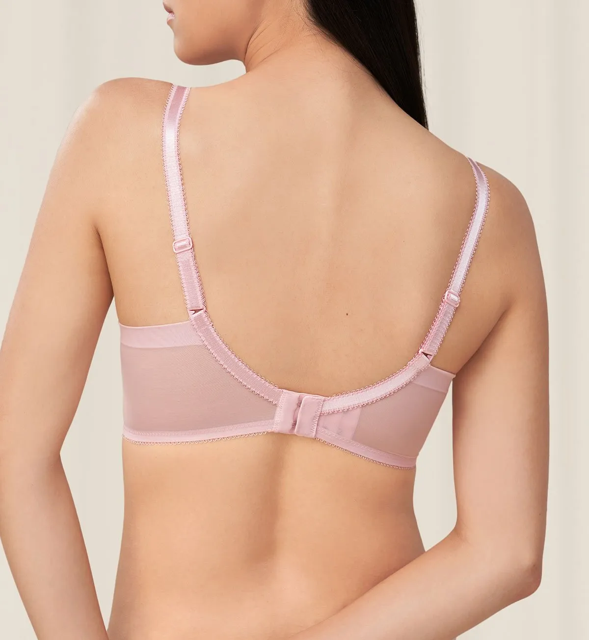 AQUA ACACIA NON-WIRED PUSH UP DEEP V BRA