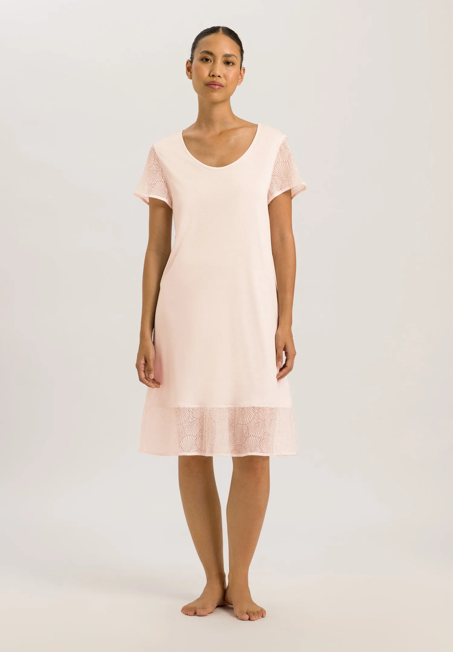 Audrey-S/Slv Nightdress 100Cm