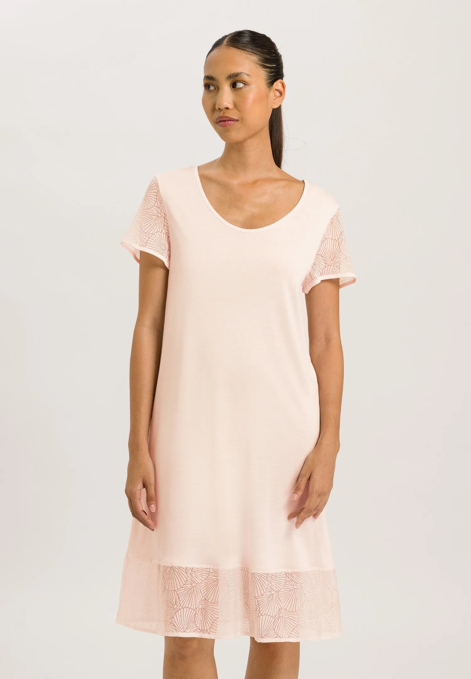 Audrey-S/Slv Nightdress 100Cm