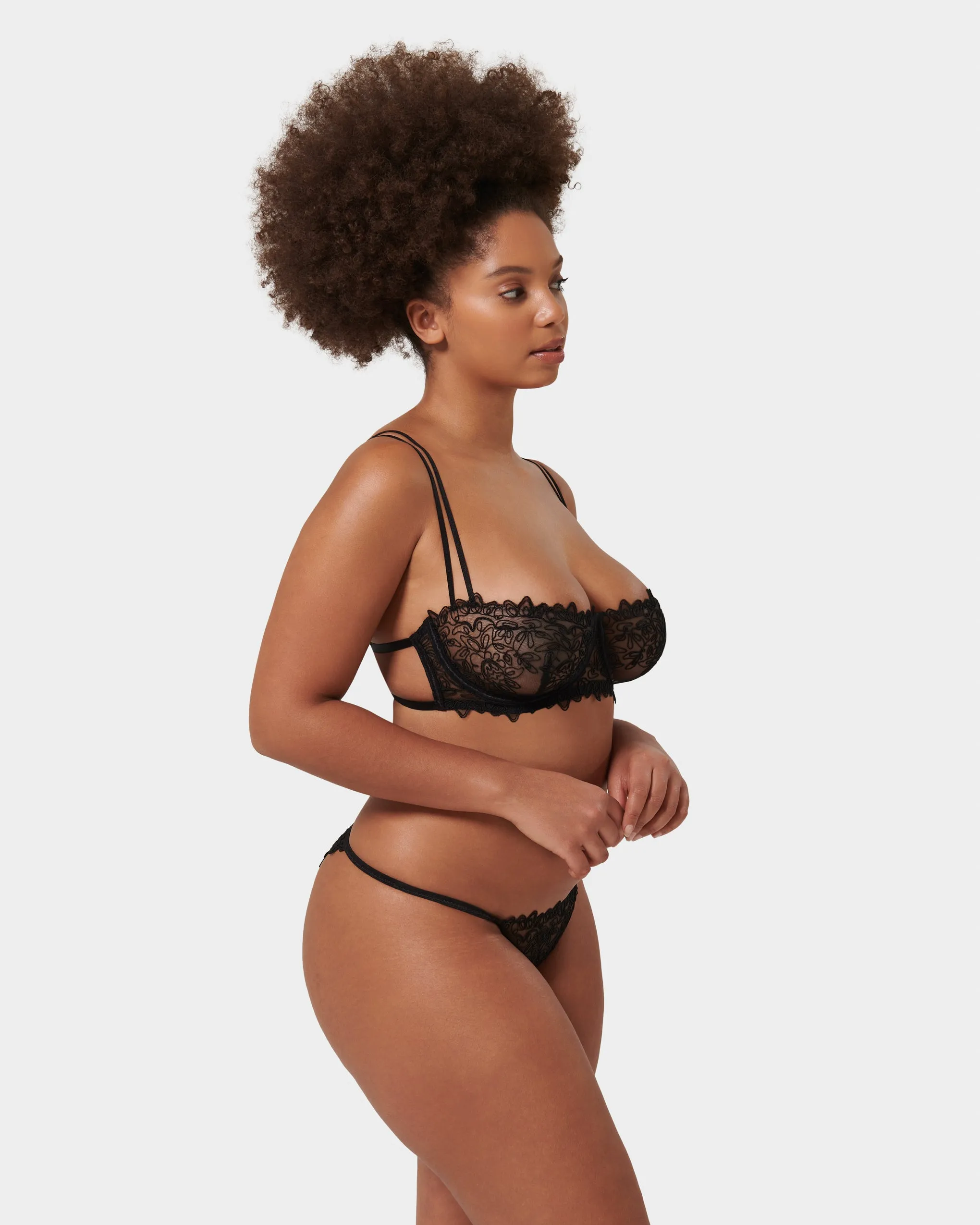 Audrey Wired Bra Black