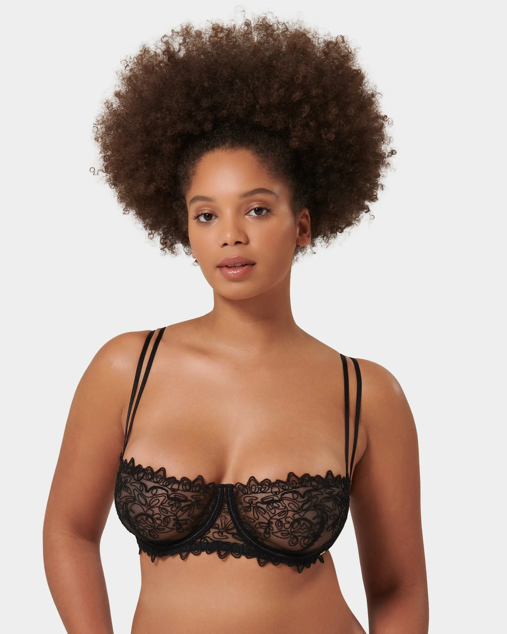 Audrey Wired Bra Black