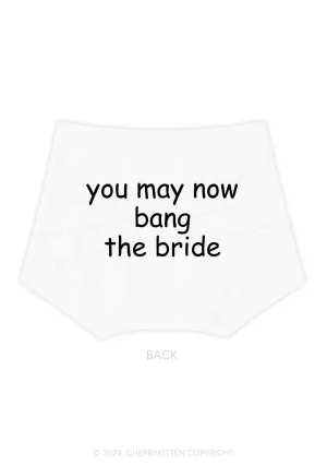 Bang The Bride Y2K Mid Rise Waist Boyshort Cherrykitten