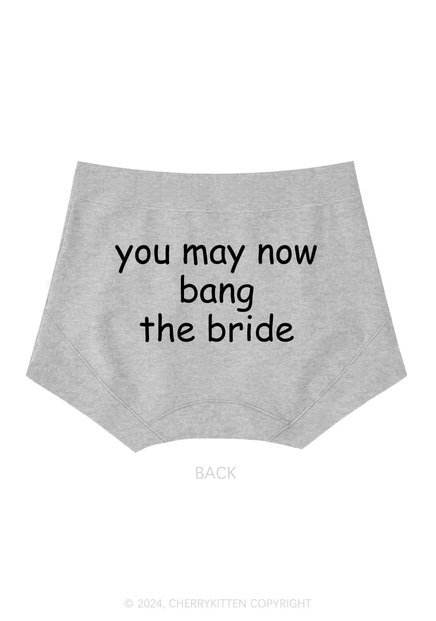 Bang The Bride Y2K Mid Rise Waist Boyshort Cherrykitten