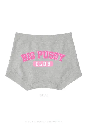 Big Puxxy Club Y2K Mid Rise Waist Boyshort Cherrykitten