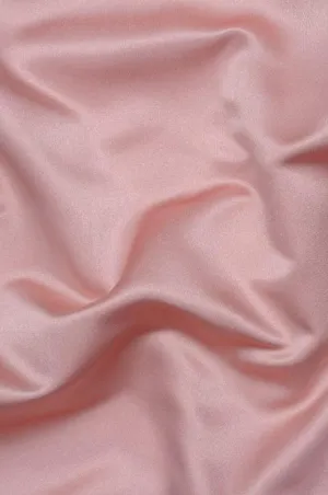 Cherry Blossom Pink Silk Duchess Satin Fabric