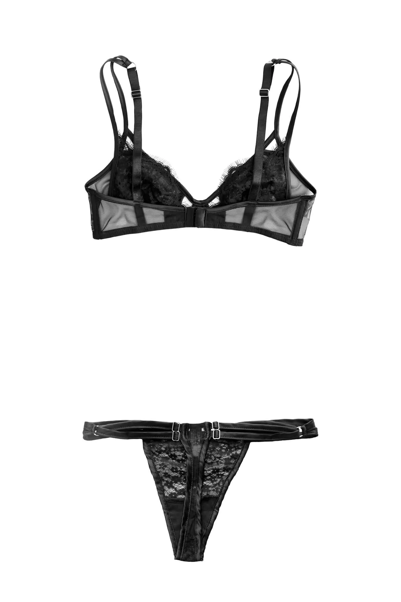 Clio Double Cup Bralette & Soriya Thong Set