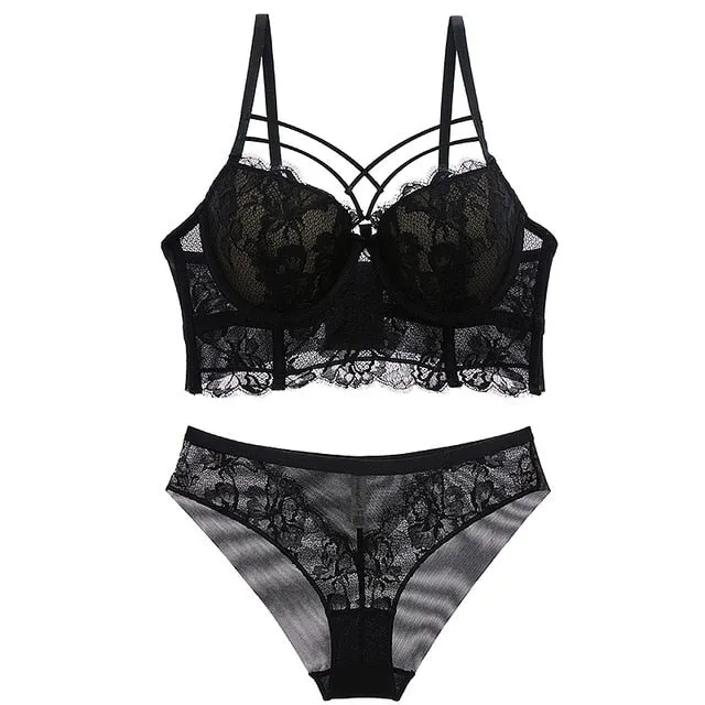 Cotton Brassiere Women Lingerie Set