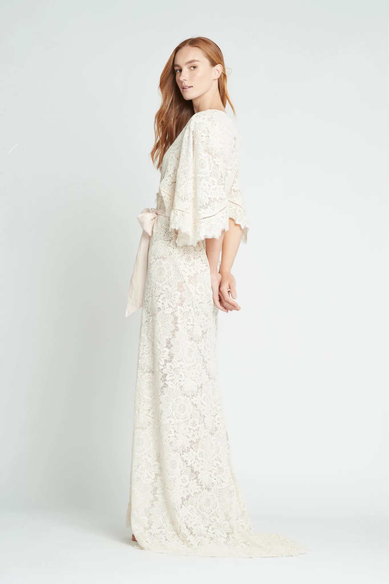 Couture Luxury Robe Collection: Clementine Lace Robe