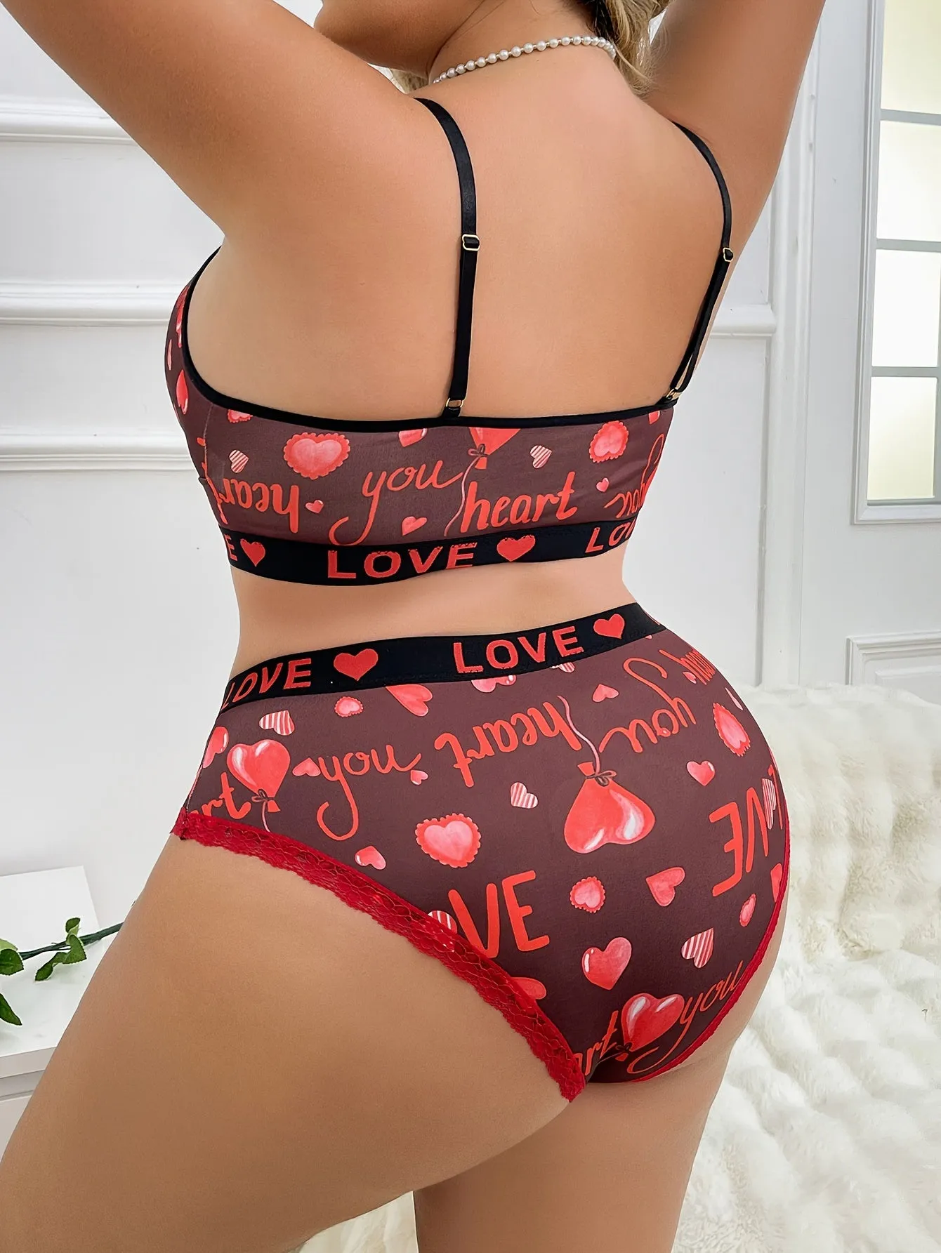 Elevate Your Romance Women's Valentine's Day Sexy Lingerie Set