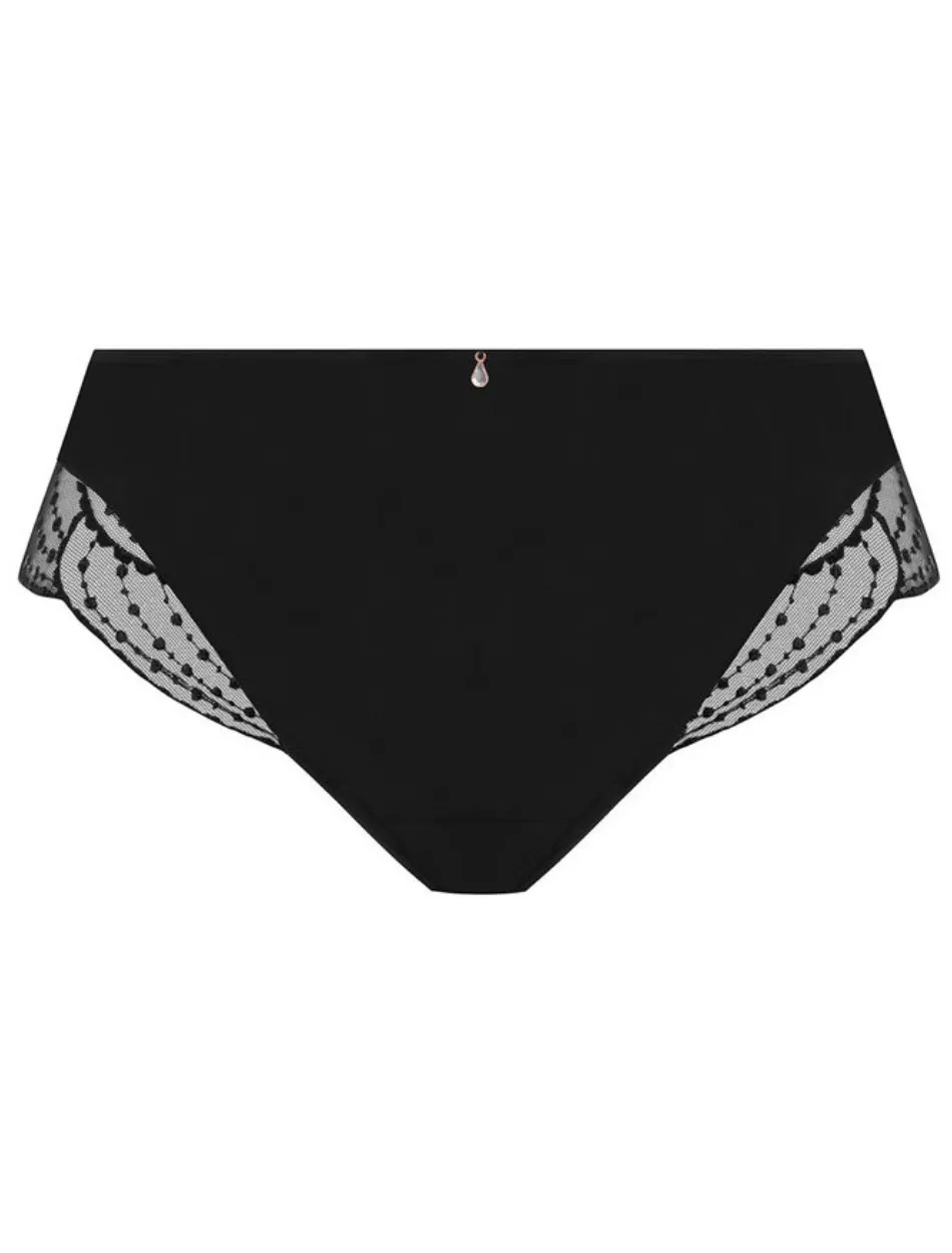 Elomi Priya Brazilian Briefs, Black | Elomi Priya Panties