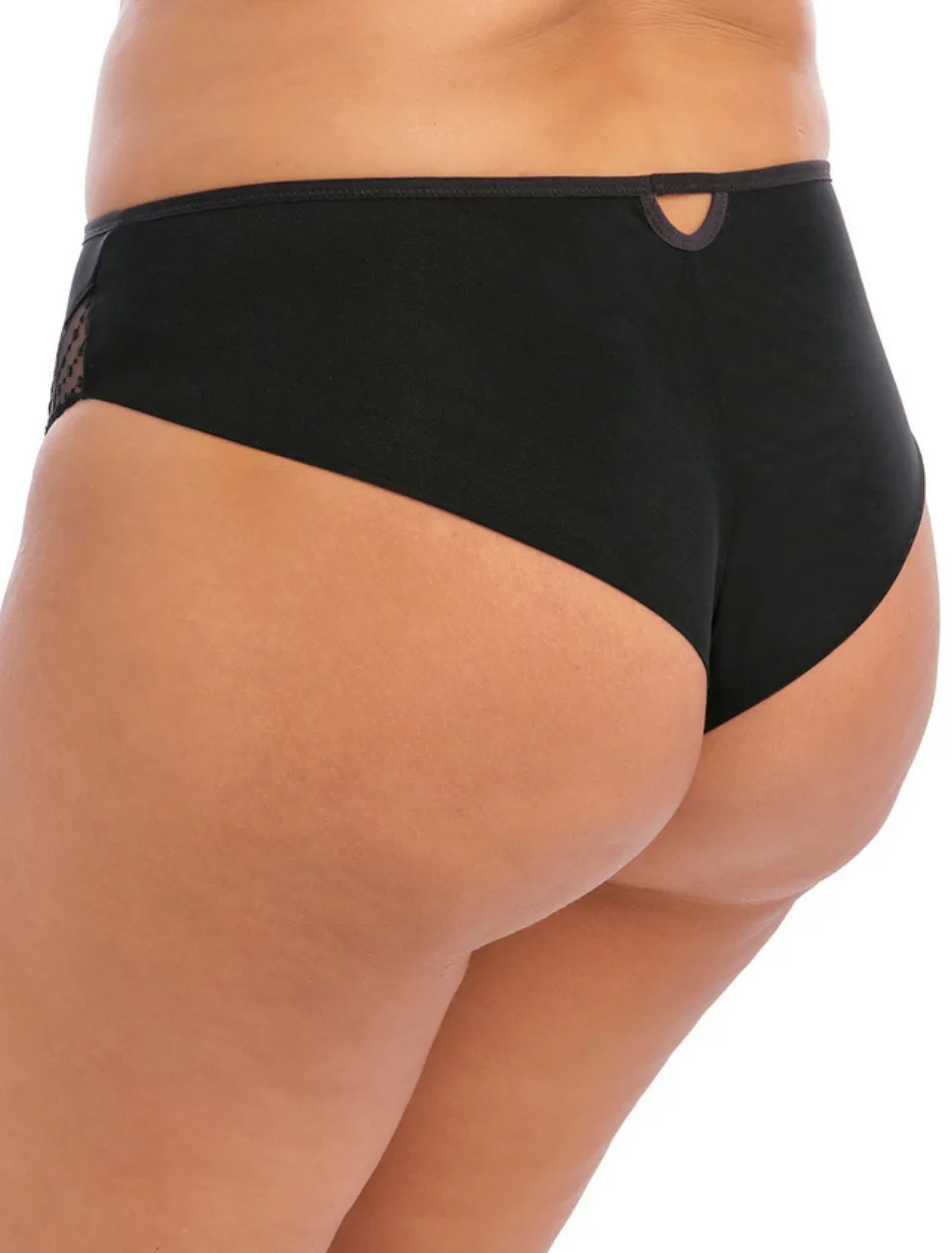 Elomi Priya Brazilian Briefs, Black | Elomi Priya Panties