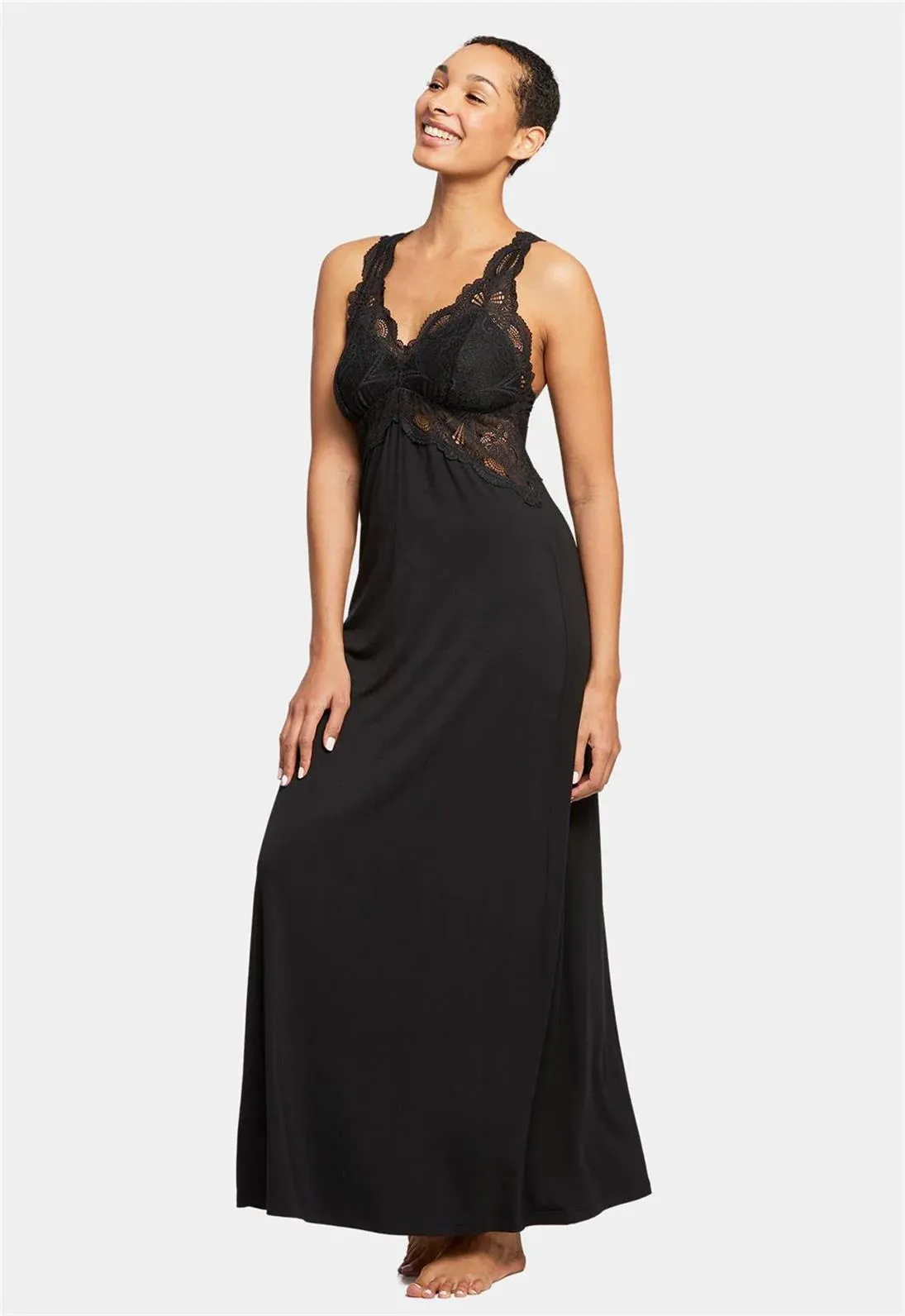 Gown Long Shelf Bra Belle Eopque