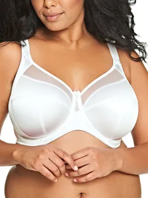 Keira Full Cup Underwired Bra - White