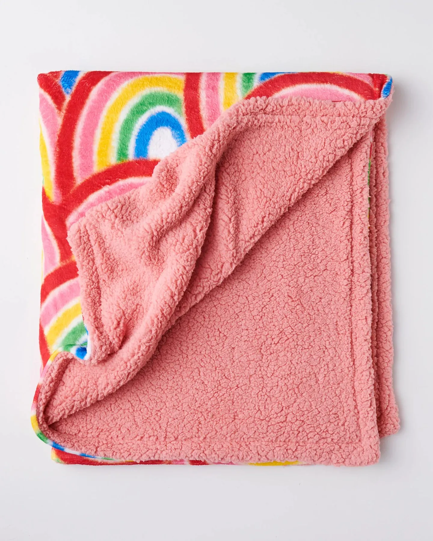 Kip & Co Rainbow Spray Kids Kuddle Blanket