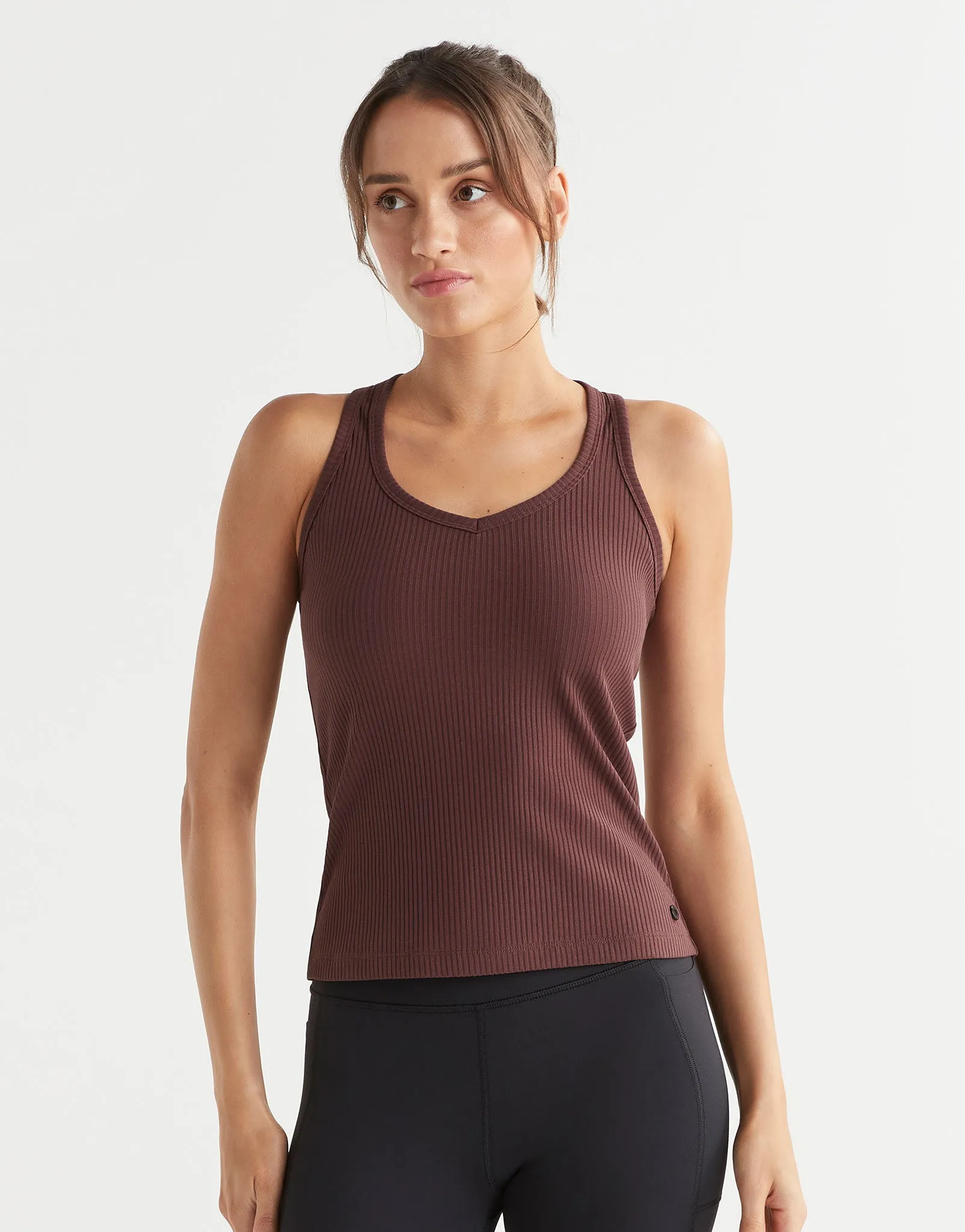 LEERA Tank - Burgundy