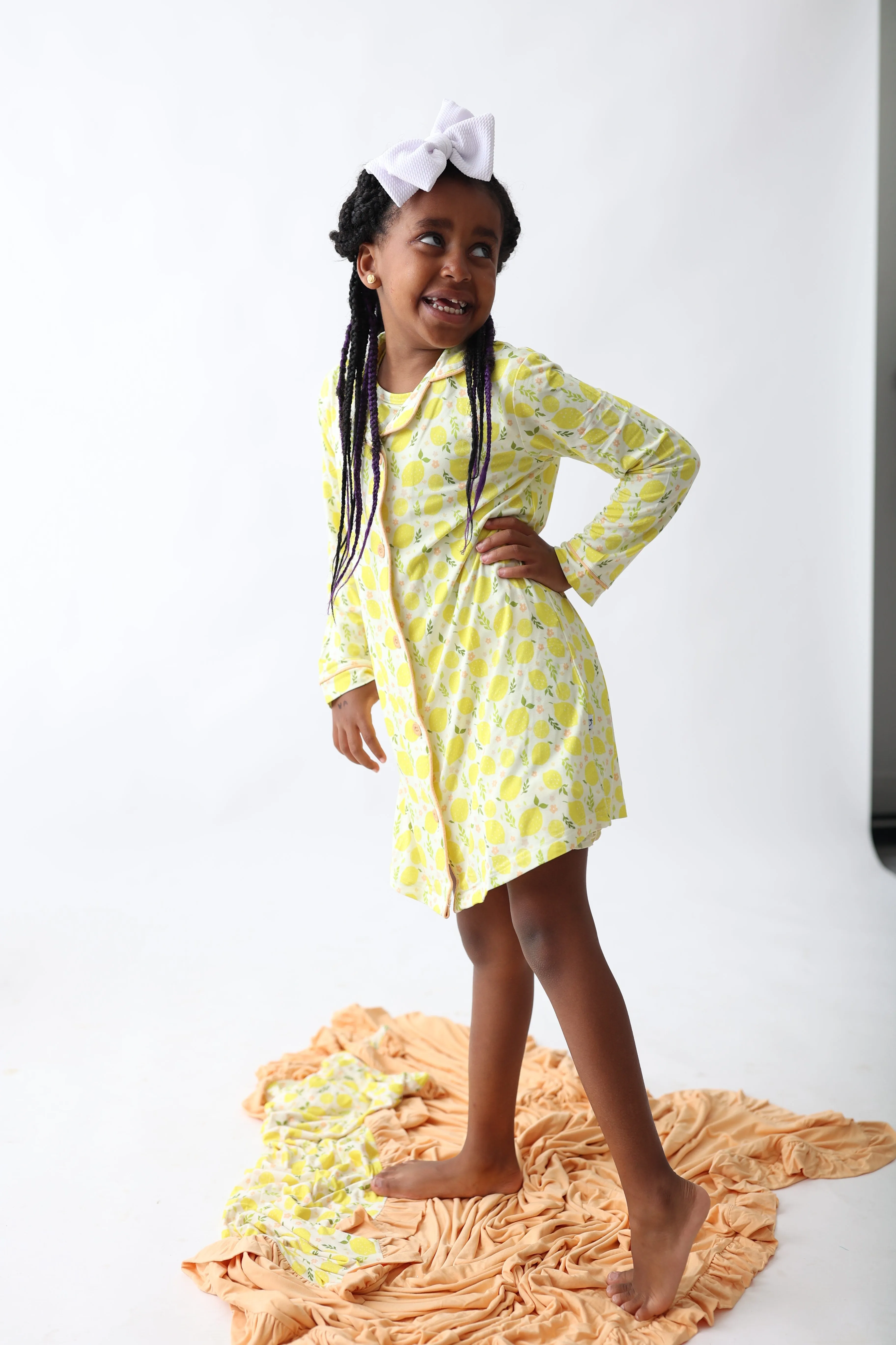 Lemon Blossoms Girl's Dream Gown