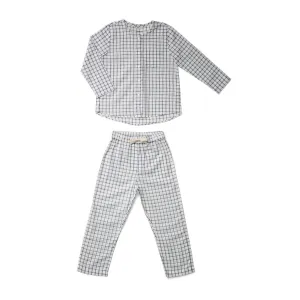 Liewood Olly Pyjamas Set Blue Wave/Creme