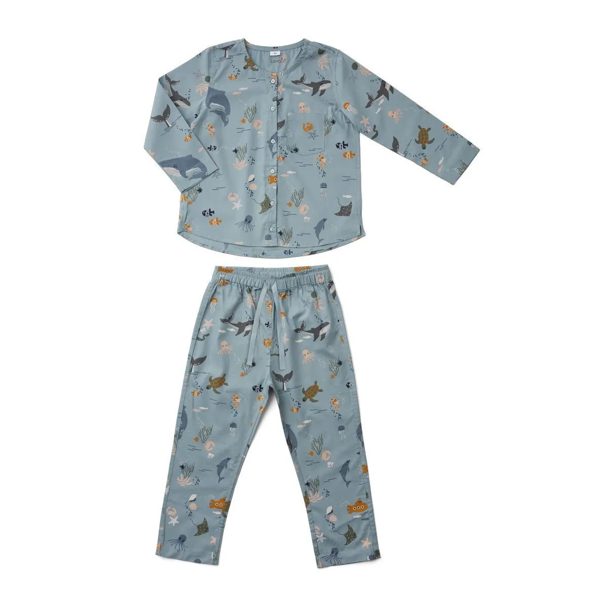 Liewood Olly Pyjamas Set Sea Creature Mix