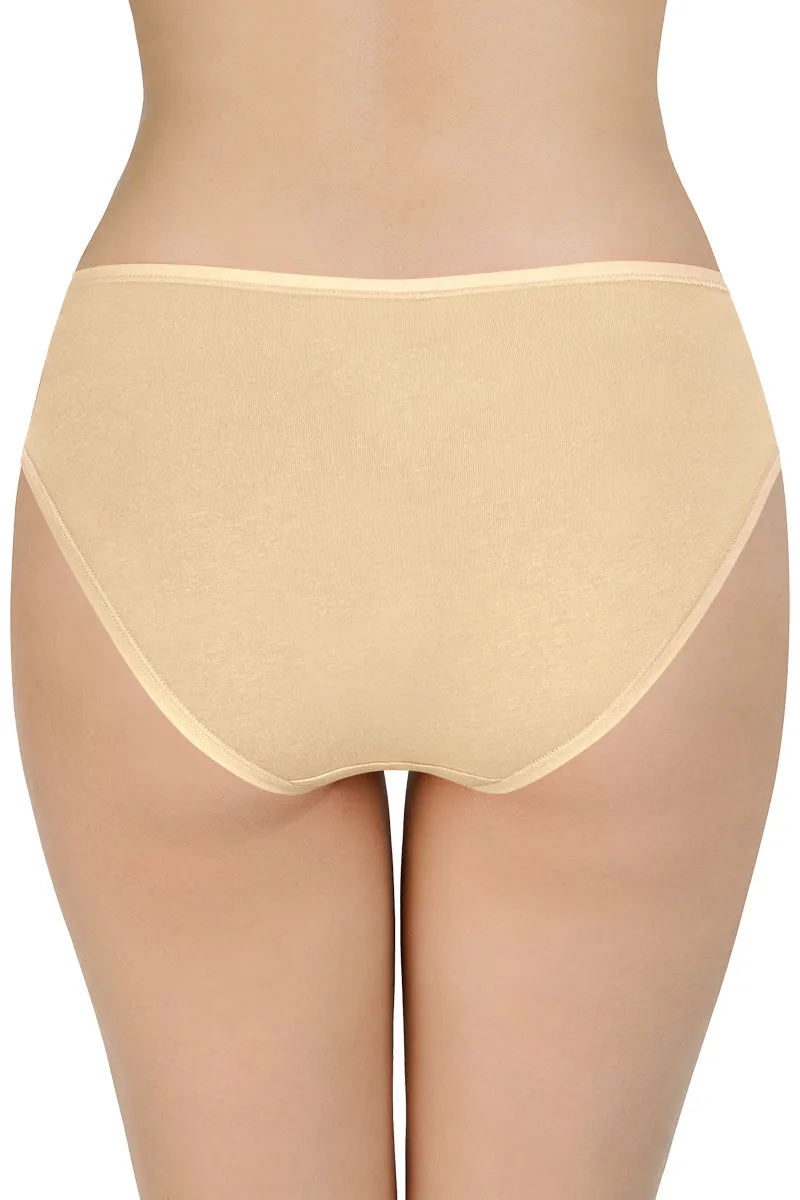 Low Rise Solid Bikini Panties (Pack of 3)