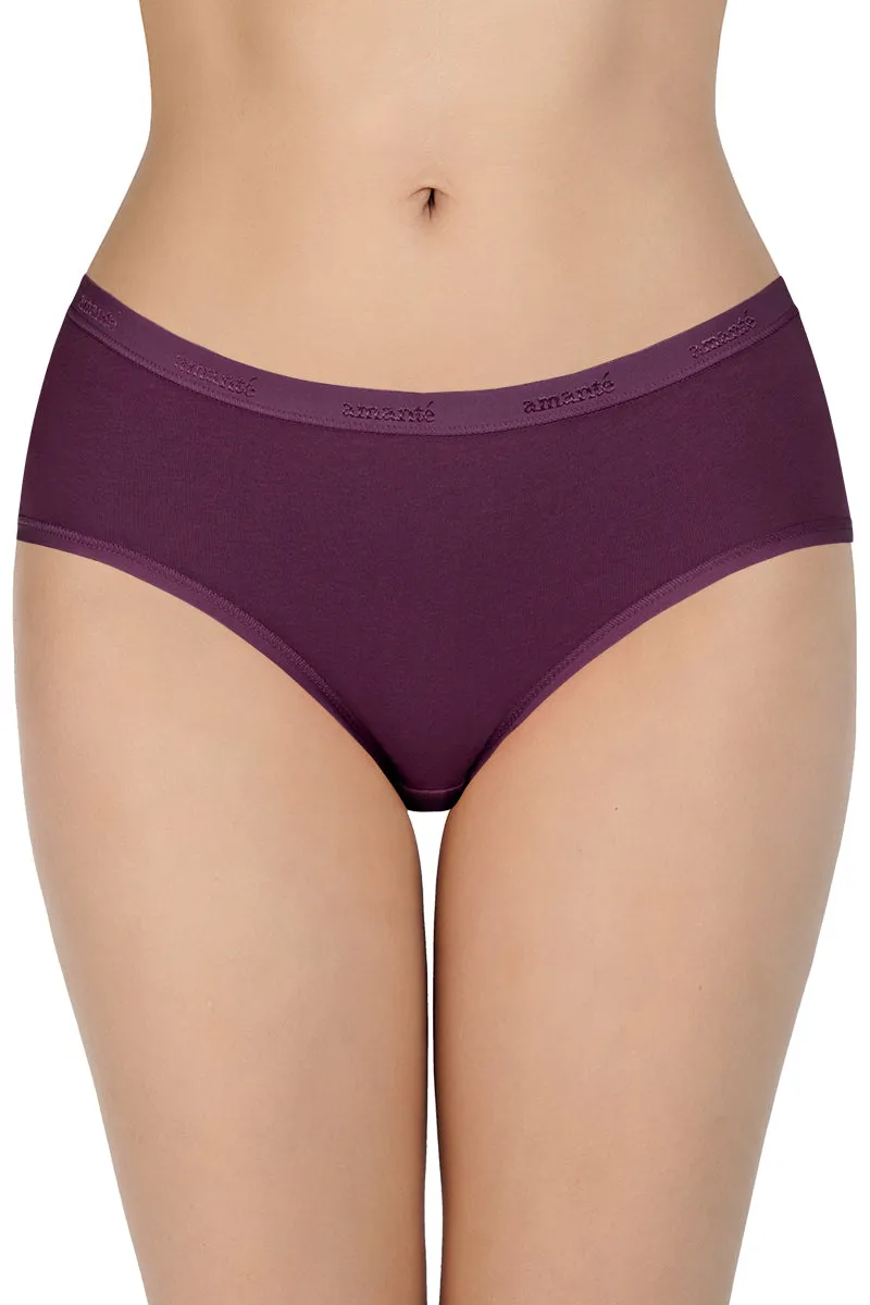 Low Rise Solid Hipster Panties (Pack of 3)