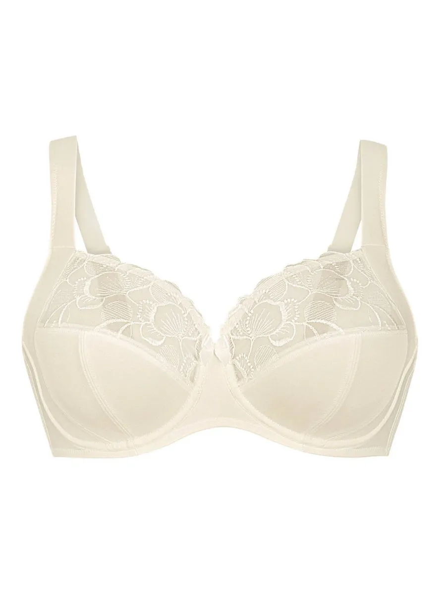 Lucia Underwired Comfort Bra - Crystal