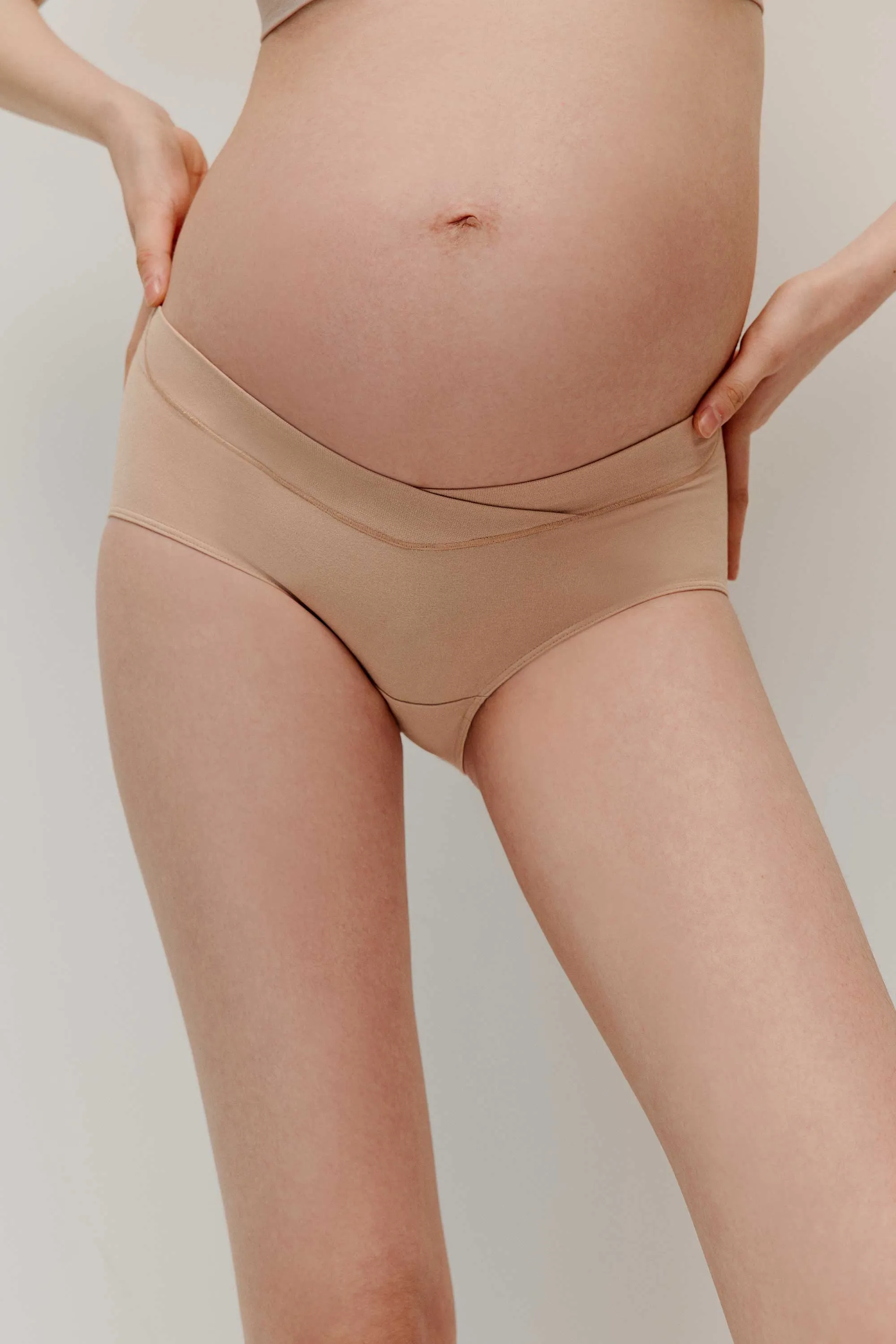 Maternity Crossover Low Waist Brief