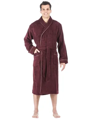 Men's 100% Cotton Terry Bathrobe