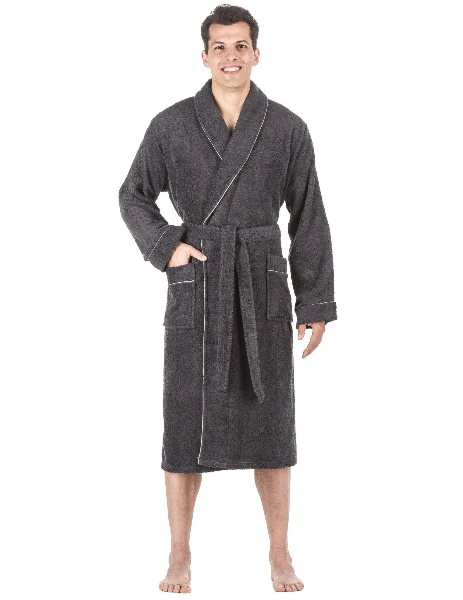 Men's 100% Cotton Terry Bathrobe