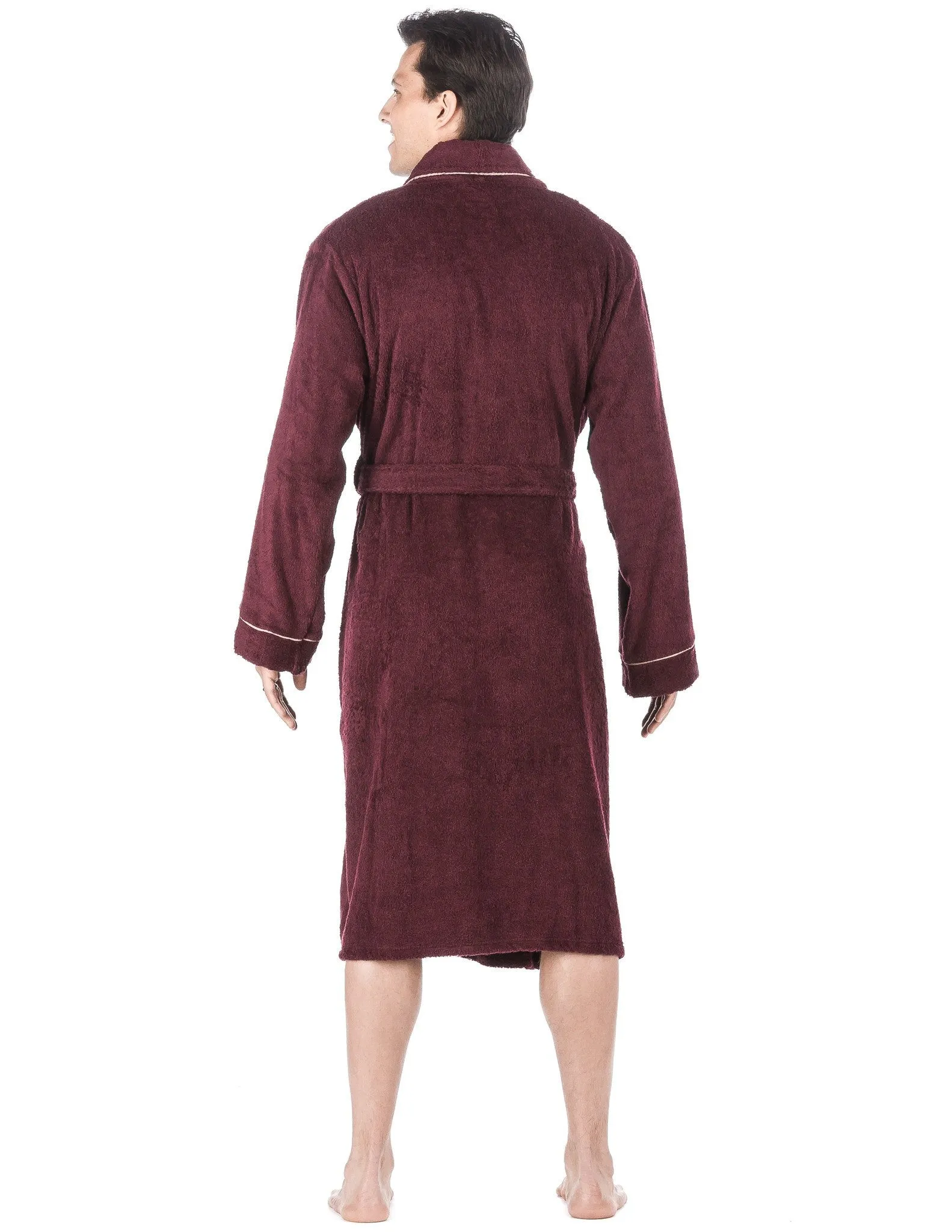 Men's 100% Cotton Terry Bathrobe