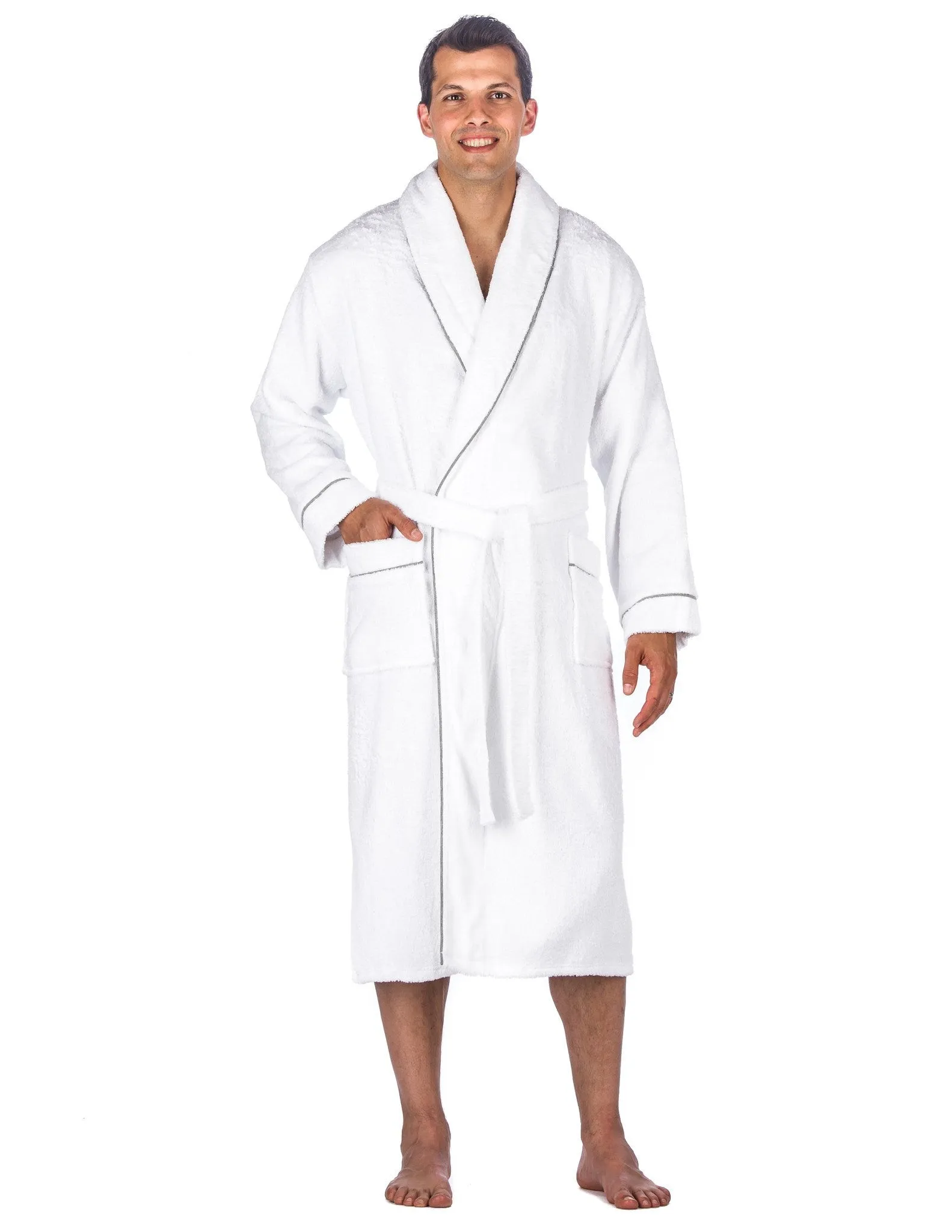 Men's 100% Cotton Terry Bathrobe