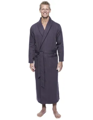 Men's 100% Woven Cotton Robe