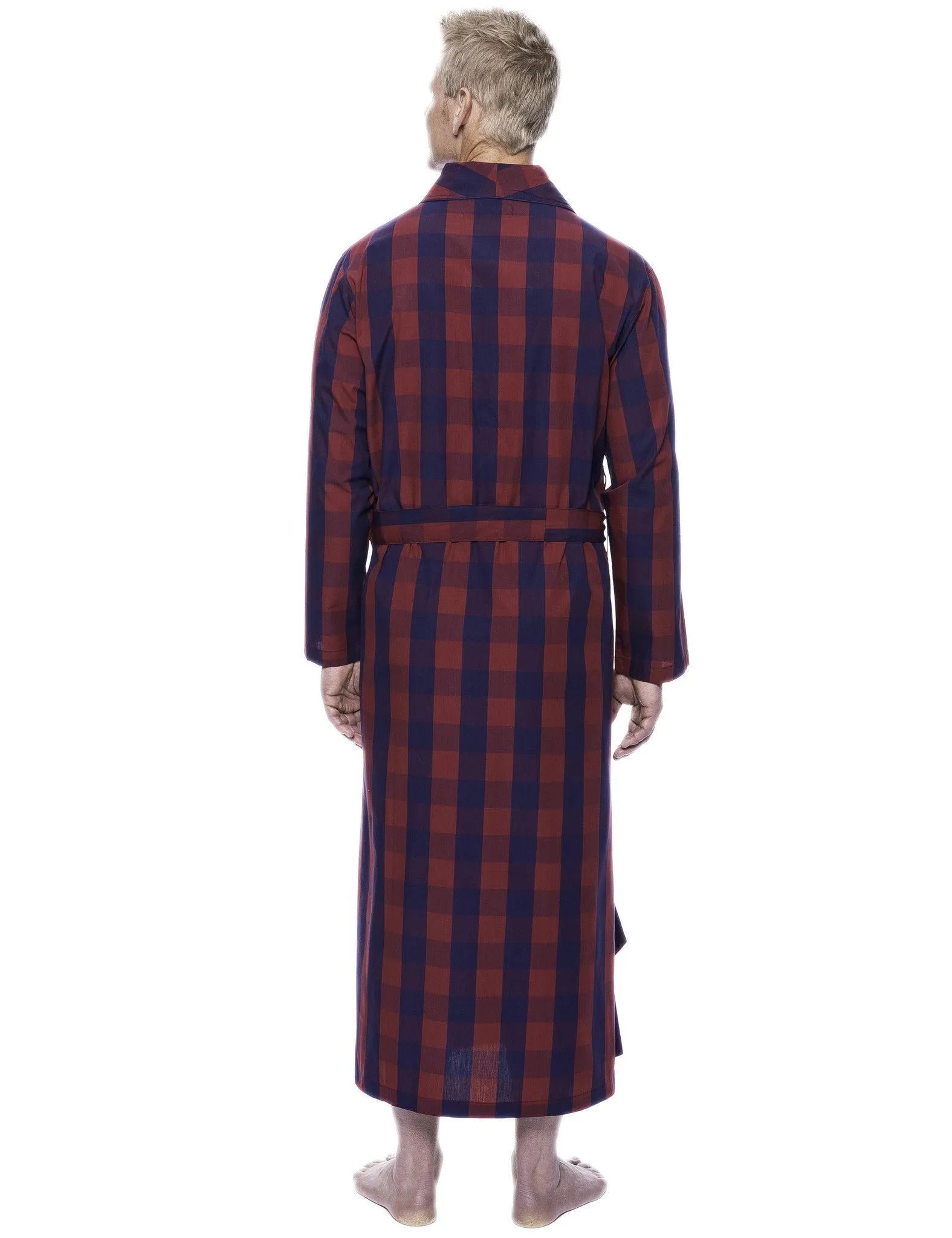 Men's 100% Woven Cotton Robe