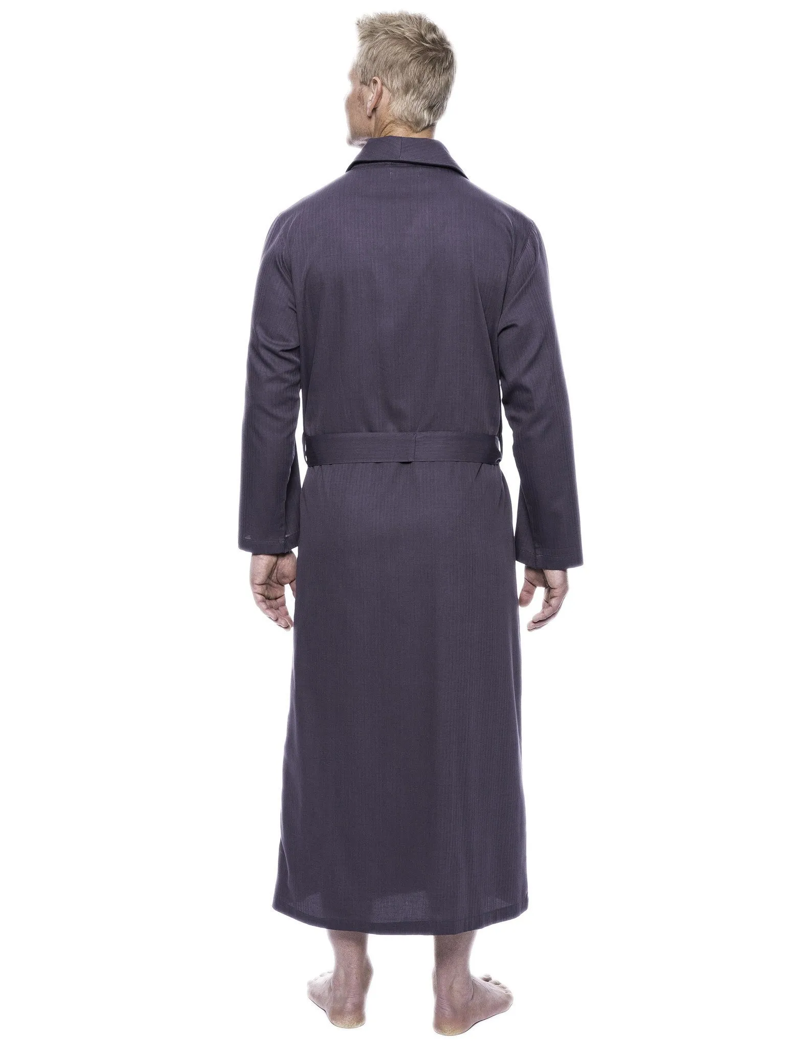 Men's 100% Woven Cotton Robe