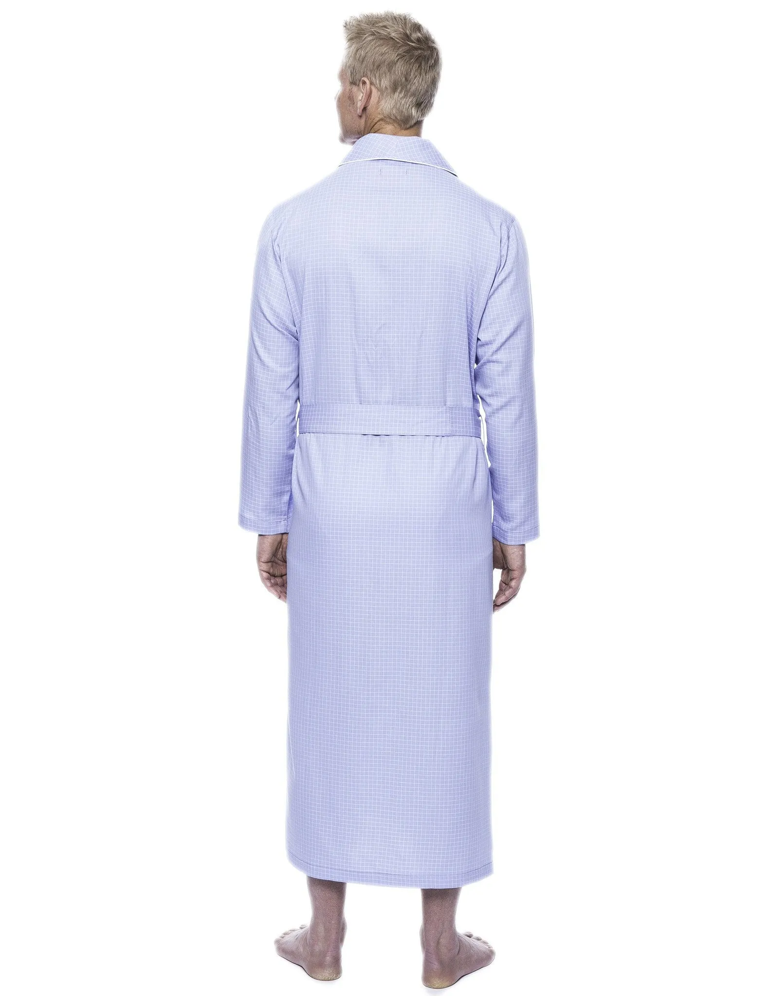 Men's 100% Woven Cotton Robe