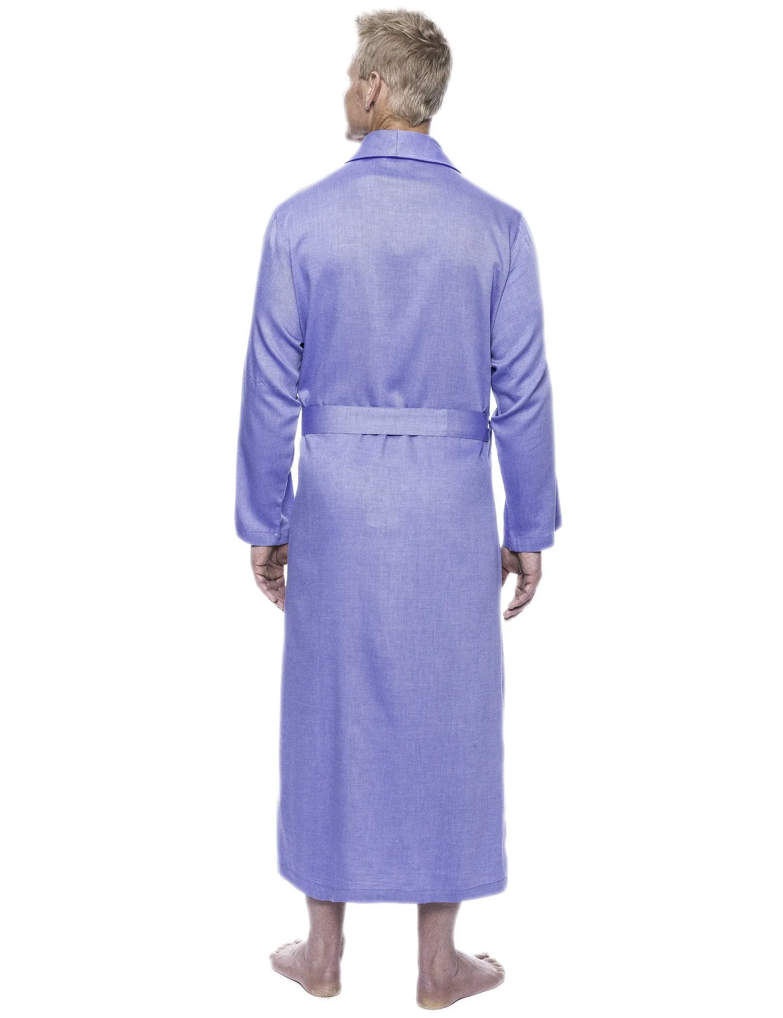 Men's 100% Woven Cotton Robe