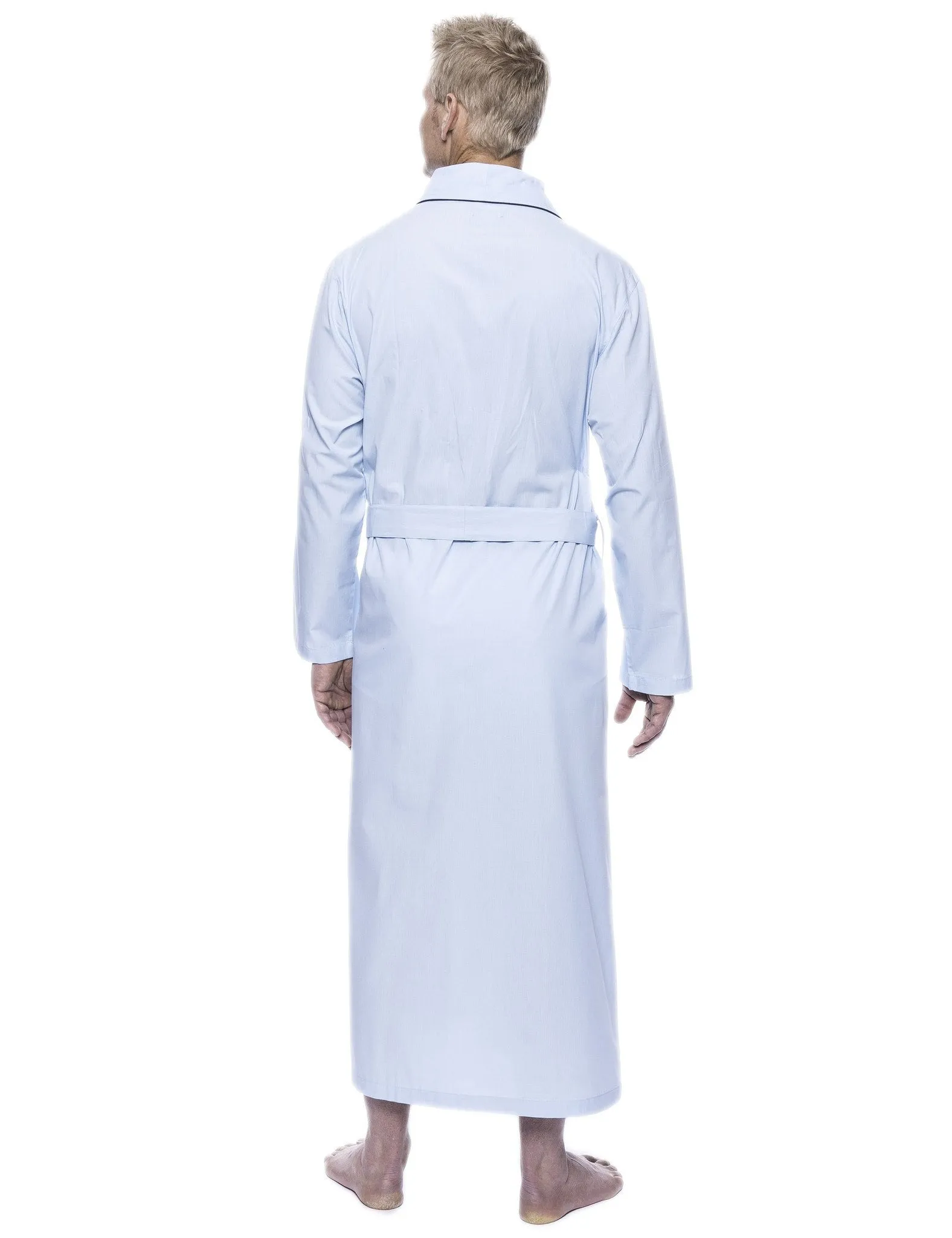 Men's 100% Woven Cotton Robe