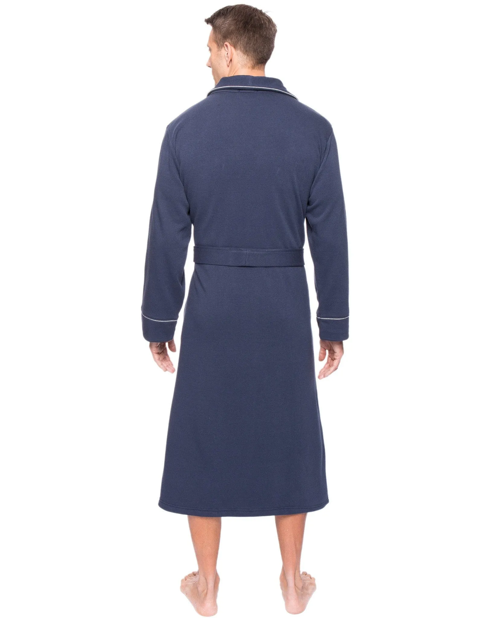 Men's Fleece Lined French Terry Robe