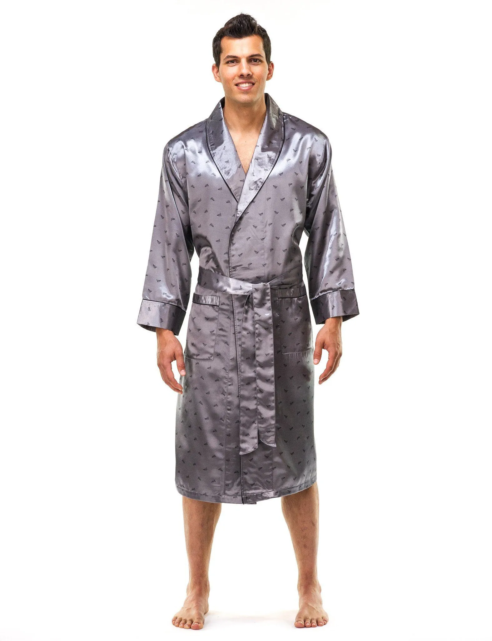 Men's Premium Satin Robe