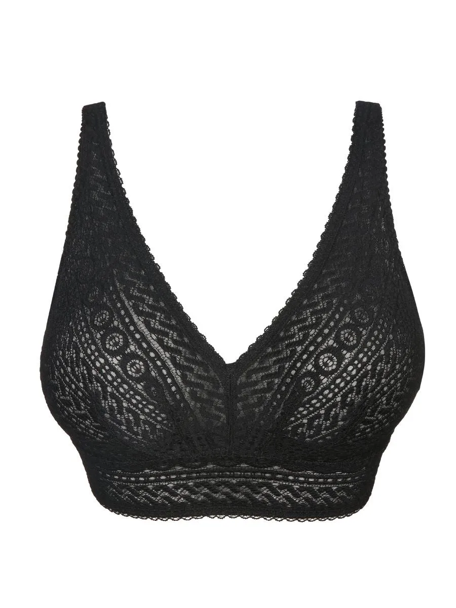 Montara Wireless Full Cup Bra - Black