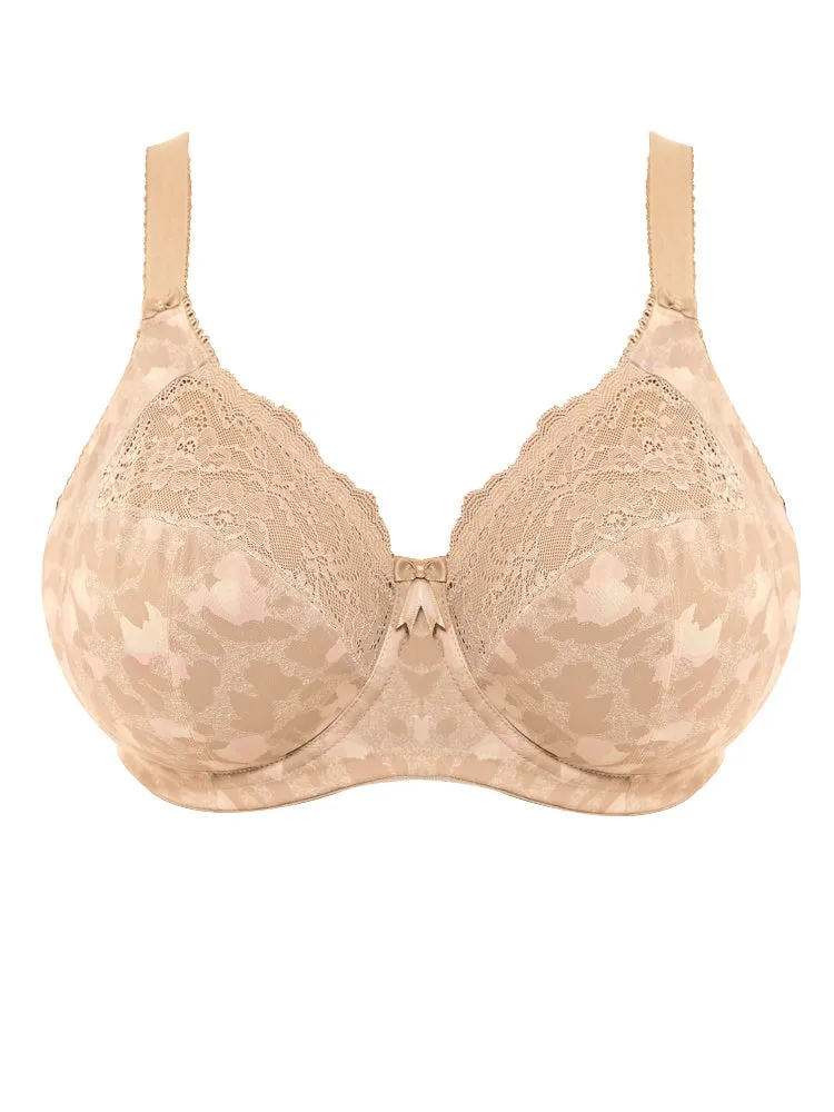 Morgan Printed Full Cup Bra - Toasted Almond