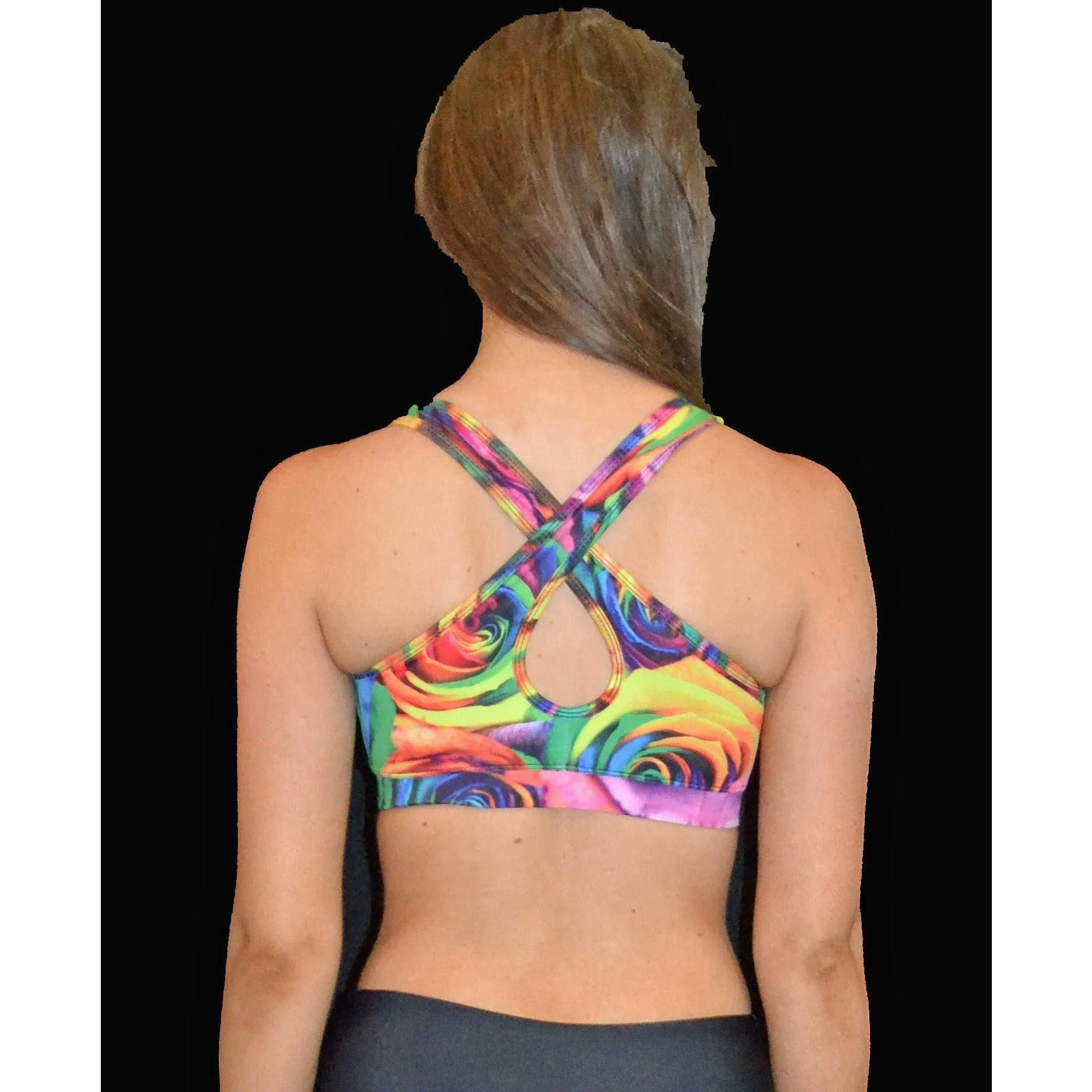 NikkiP Flower Power Sports Bra