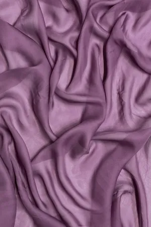 Orchid Haze Silk Satin Chiffon SFC-1018 Fabric