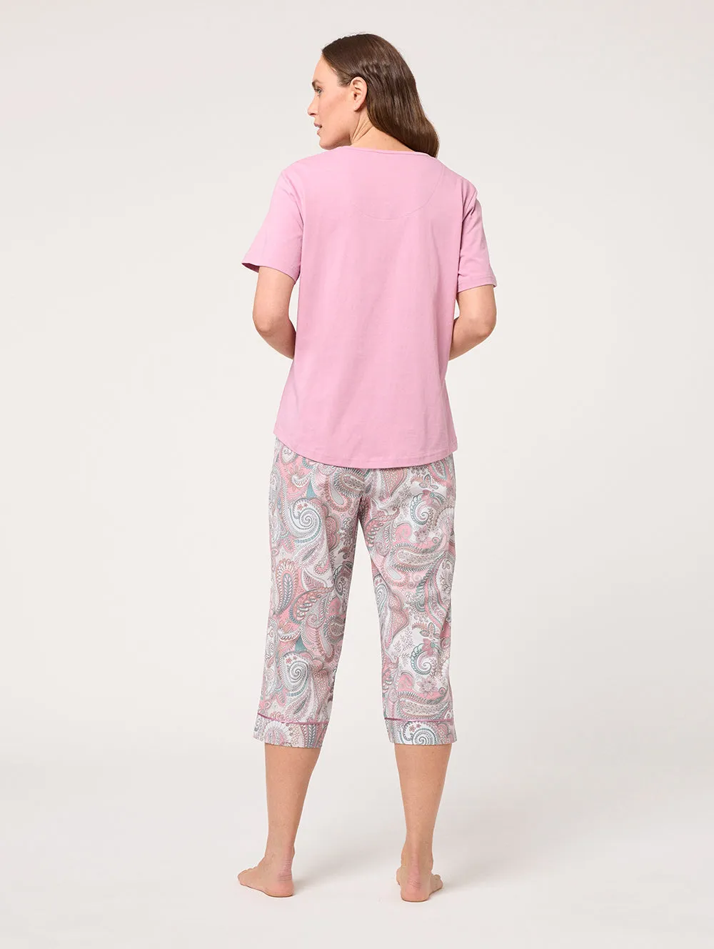 Pasilie Short Sleeve 3/4 Pyjama Set