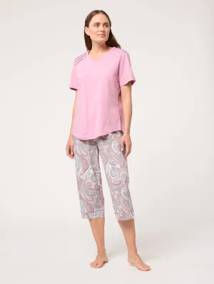 Pasilie Short Sleeve 3/4 Pyjama Set