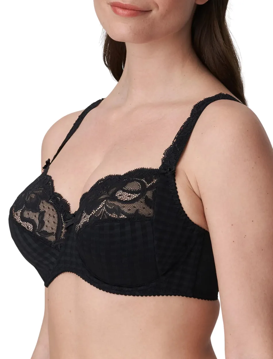 PrimaDonna Madison Full Cup Wire Bra, Black | Primadonna Madison Bra | Full Coverage Prima Donna Bra