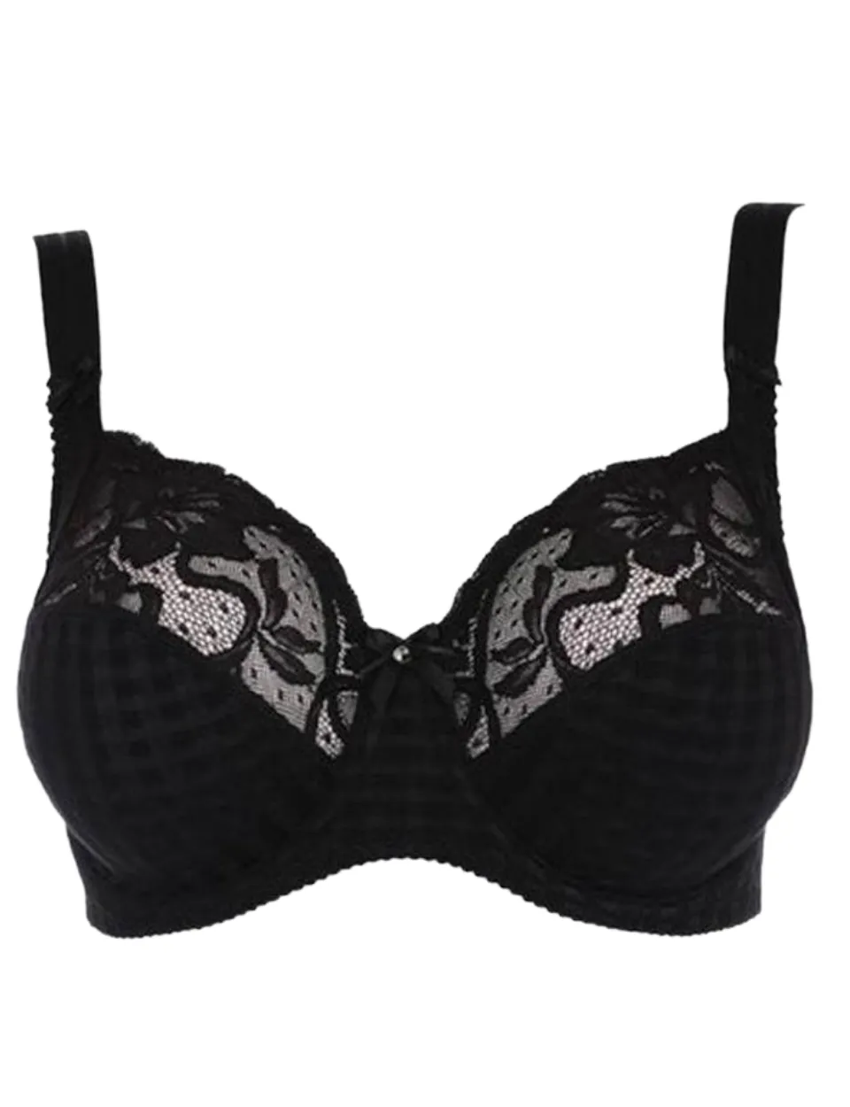 PrimaDonna Madison Full Cup Wire Bra, Black | Primadonna Madison Bra | Full Coverage Prima Donna Bra