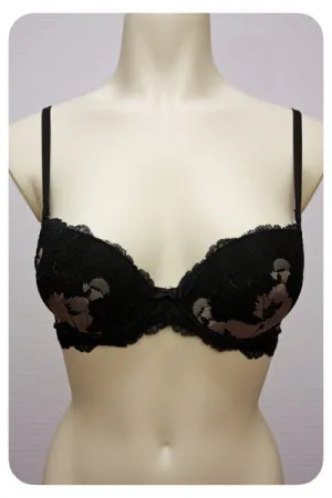 Royalty Black Push-up Bra